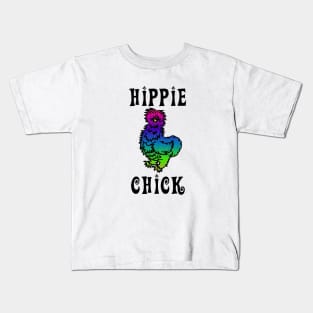 Hippie Chick Kids T-Shirt